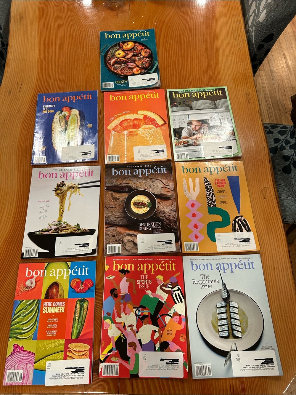 Bon Appetit 2024/2025 - 10 magazines